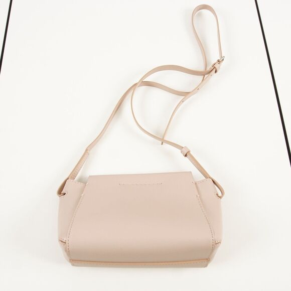 Everlane Leather Crossbody Micro Form Pink Blush Purse Bag